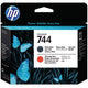 Printkop f9j88a nr744 hp zwart-rood