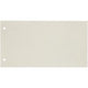 Scheidingsstroken djois 3720827 karton 160g m2 22,5x12cm 2gaats schrijfbaar