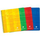 Collegeblok clairefontaine 884 karton 90g m2 16,5x21cm geruit 5x5mm 180blz