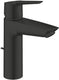 Grohe start wastafelmengkraan - opbouw - 12.1cm uitloop - m-size - trek waste - matte black (mat zwart)