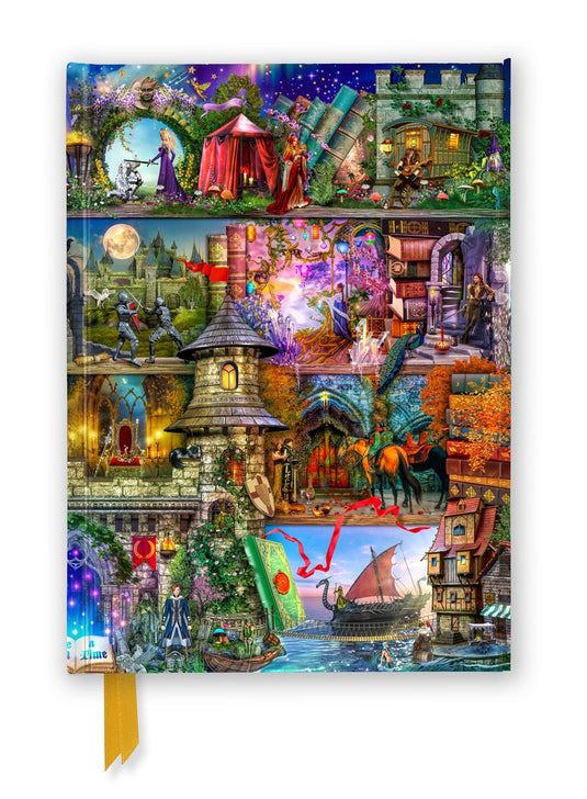 Flame tree notebooks aimee stewart: once upon a fairy tale (foiled journal)