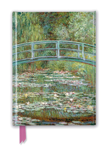 Flametree claude monet foiled journal