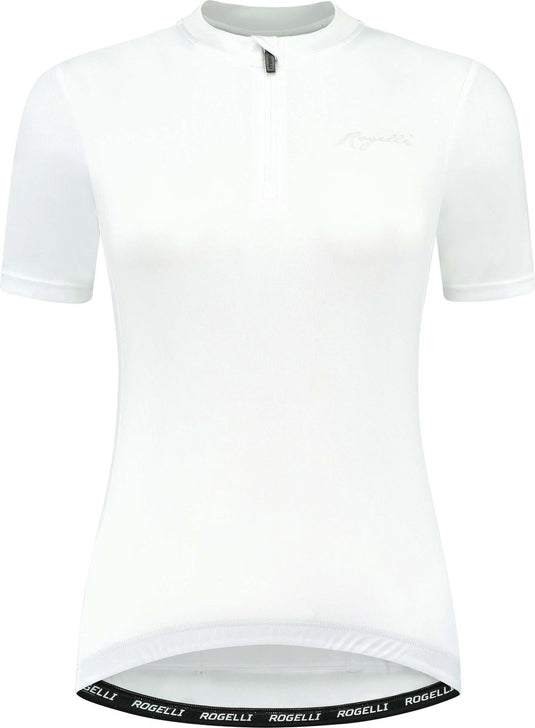 Rogelli core fietsshirt dames - korte mouwen - wit - m