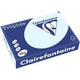 Gekleurd papier clairefontaine trophee a4 80 g m² blauw 500 vellen