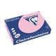 Gekleurd papier clairefontaine a4 80 g m² lichtmagenta 500 vellen