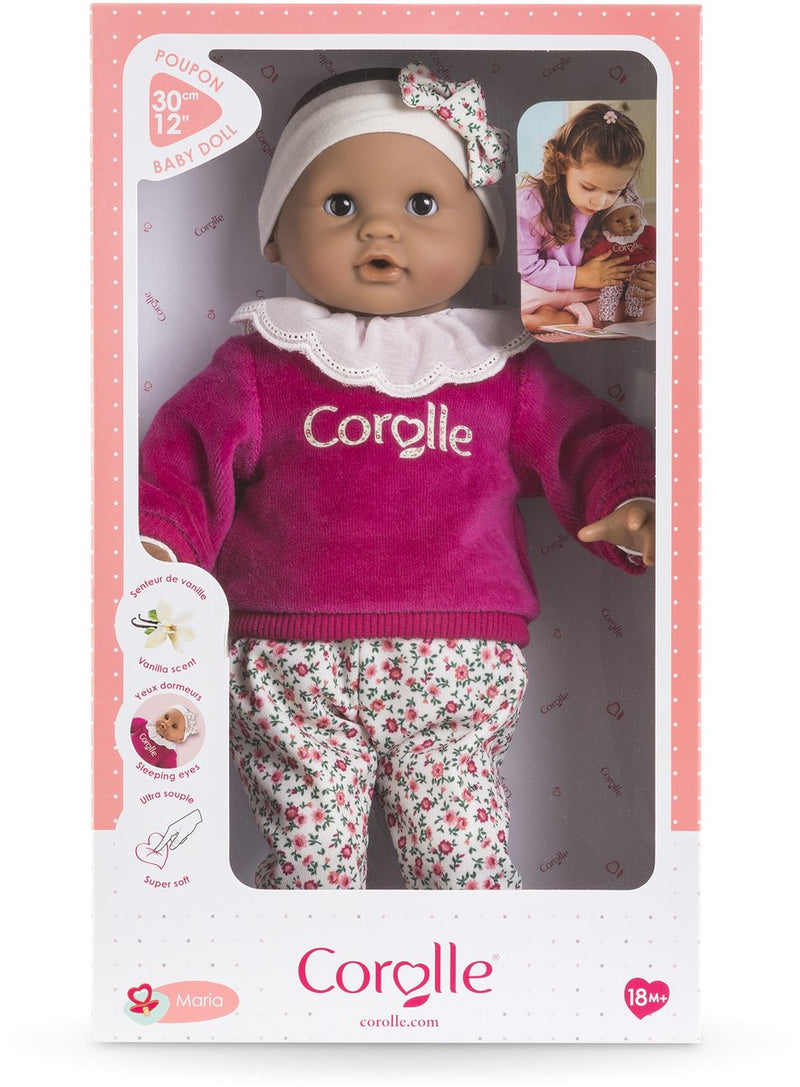 Afbeelding laden in galerijviewer, Corolle mon premier babypop rose grenadine - 30cm
