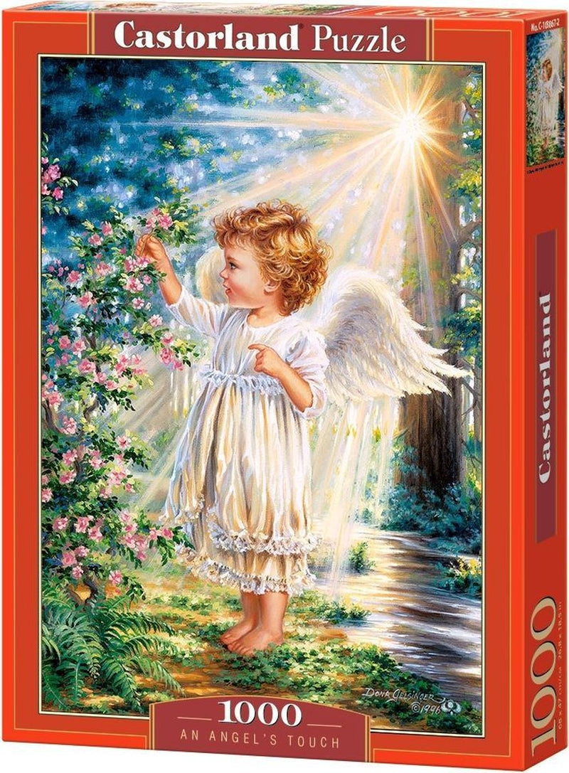 Afbeelding laden in galerijviewer, Castorland legpuzzel an angel's touch, 1000st.
