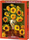 Castorland sunflowers in a peacock vase – puzzel – 1.000 stukjes – satijnen afwerking – perfecte pasvorm – europese kwaliteit