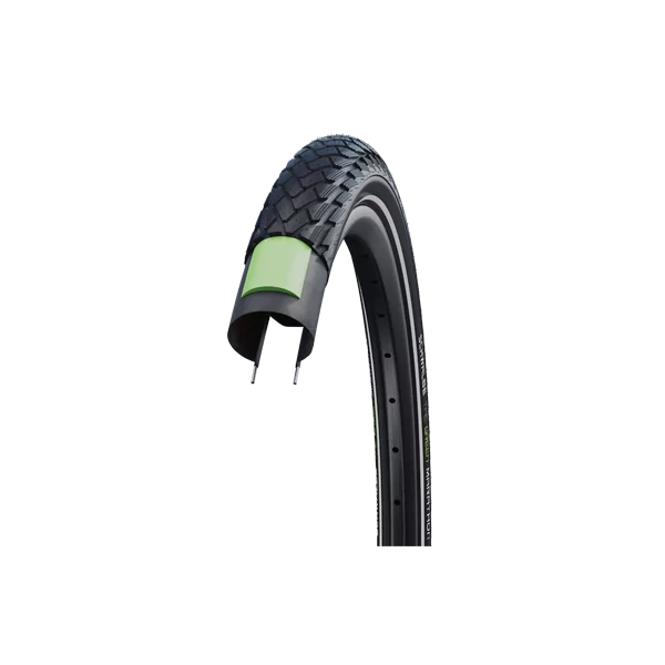 Afbeelding laden in galerijviewer, Schwalbe Buitenband Green Marathon GreenGuard 28x1.50 (40-622) zwart
