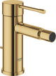 Grohe essence bidetkraan - lage uitloop - met trek-waste - cool sunrise (goud)