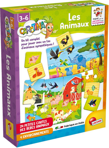 Lisciani carotina plus les animaux