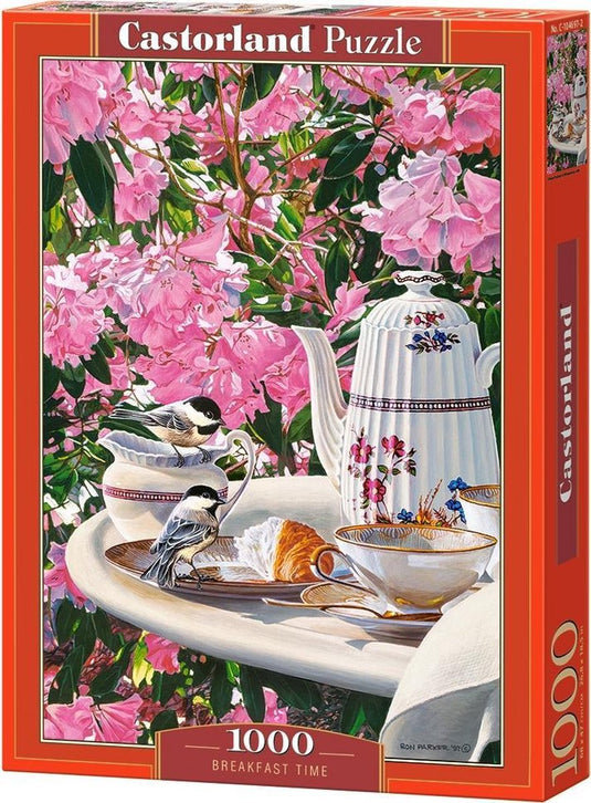 Castorland breakfast time – puzzel – 1.000 stukjes – satijnen afwerking – perfecte pasvorm – europese kwaliteit