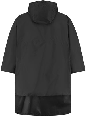 Rogelli commuter core dames en heren fiets regenponcho - zwart