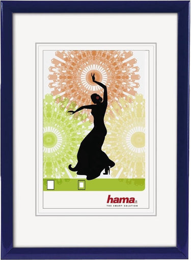 Hama fotolijst - madrid - 21 x 21,7 cm - blauw
