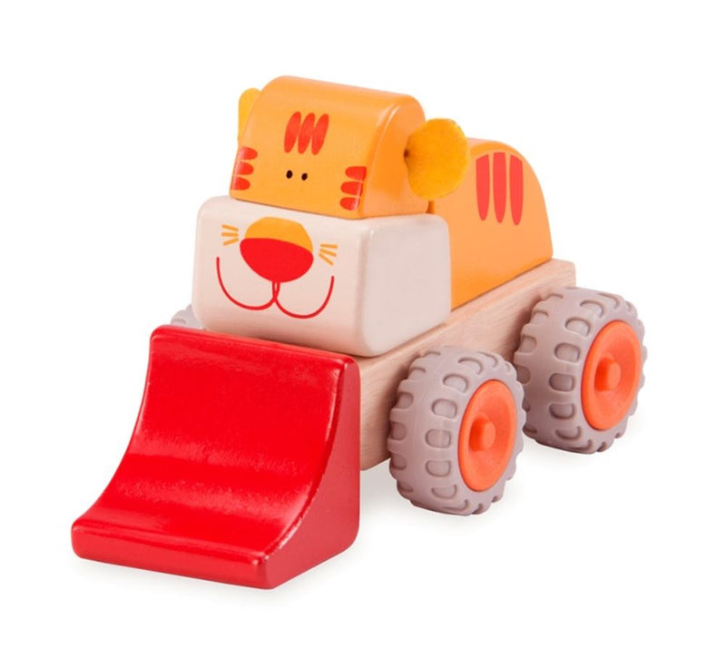 Afbeelding laden in galerijviewer, Wonderworld buldozer tijger. +1
