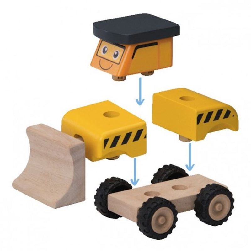 Afbeelding laden in galerijviewer, Wonderworld bouw een bulldozer. +1
