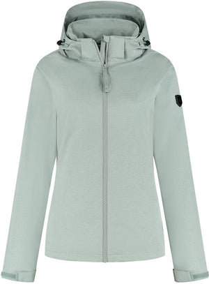 Kjelvik outdoorjas mirte blauw