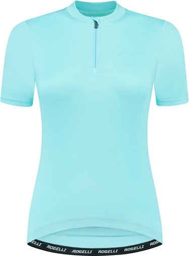 Rogelli core fietsshirt dames - korte mouwen - lichtblauw - m