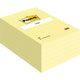 Notes post-it 660 38 x 51 mm geel gelijnd 100 vel