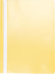 Pergamy snelhechtmap, ft a4, pp, pak van 25 stuks, geel