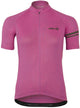 Agu core fietsshirt dames korte mouwen - electric fuchsia - drie achterzakken - ykk-rits over de hele lengte - sneldrogend interlock m