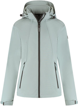 Kjelvik outdoorjas cleo blauw