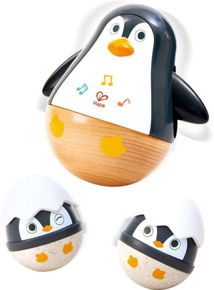 Hape wiebelende pinguinfamilie – speelgoed baby pinguins die wiebelen en bewegen