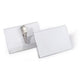 Badge durable 8111-1 transparant 25 stuks 5,4 x 9 cm