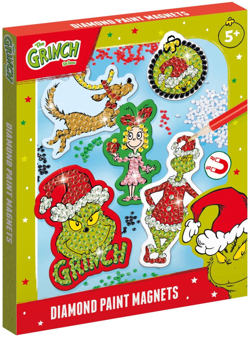 Afbeelding laden in galerijviewer, Totum diamond painting magneten the grinch
