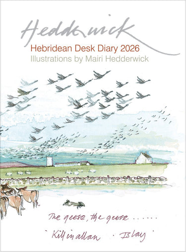 Hedderwick hebridean desk diary 2026