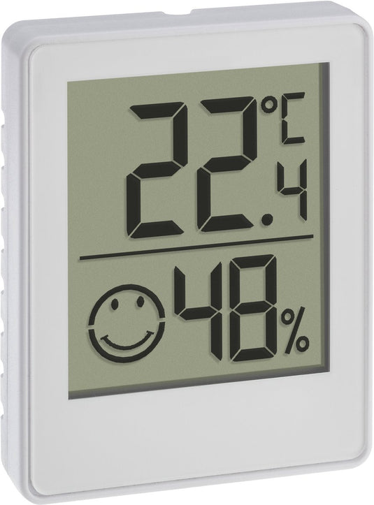 Tfa dostmann digitales thermo-hygrometer thermo- en hygrometer wit