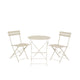 Decoris bistroset helsingborg staal outdoor off-white ã˜60xh71cm