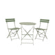 Decoris bistroset helsingborg staal outdoor groen ø60xh71cm
