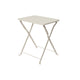 Decoris sidetable gothenburg staal outdoor off-white 40x30x45cm