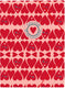 Ancor elastomap b'log hearts a4 met elastiek en 3 flappen