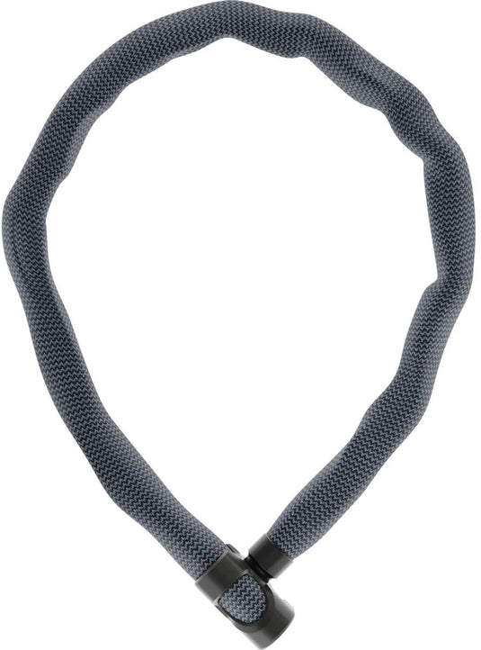 Abus fietsslot kettingslot - ivera chain 7210 color - security level 8 - grijs - 85 cm - geschikt voor elektrische fietsen en stadsfietsen