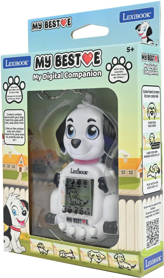 Lexibook my best-e® puppy console met lcd-scherm en sleutelhangerbevestiging