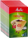 Melitta classic filterzakjes 100 40 natuur 9 verpakkingen van 40 stuks