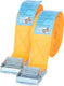 Carpoint spanbanden 2 x 2,5 meter – 25 mm breed – set van 2 – voor veilig vastzetten van lading – geschikt voor auto aanhanger
