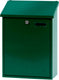 V-part brievenbus 31024957 gegalvaniseerd staal groen