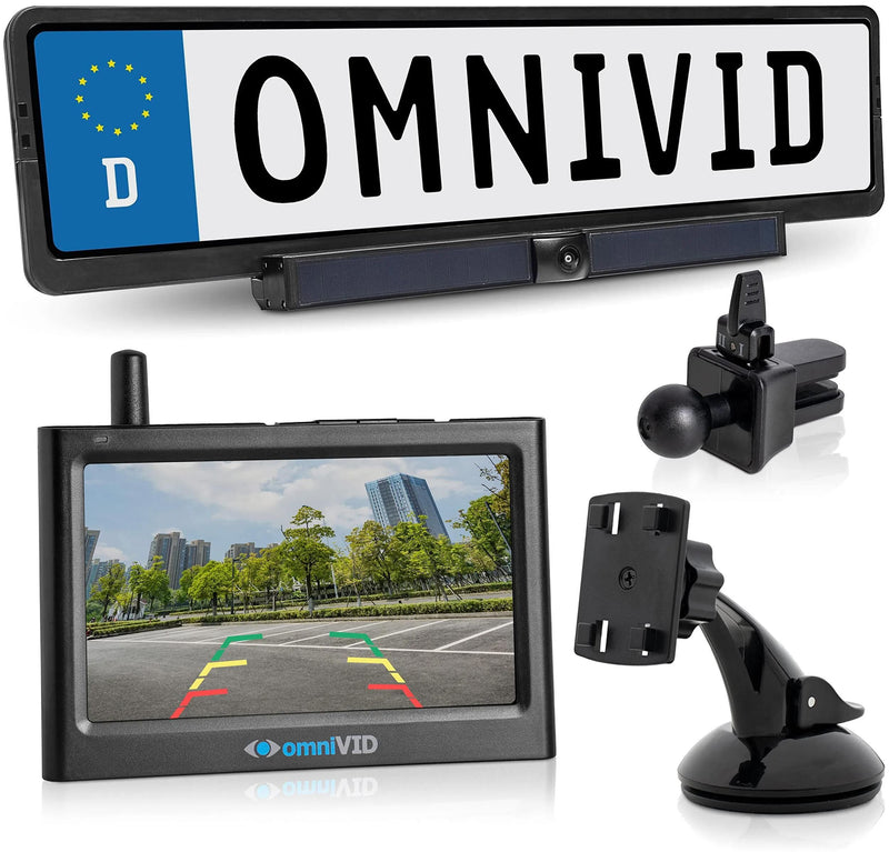 Afbeelding laden in galerijviewer, Omnivid parkeerhulp solar4 reversing video system solar 4
