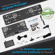 Omnivid parkeerhulp solar4 reversing video system solar 4