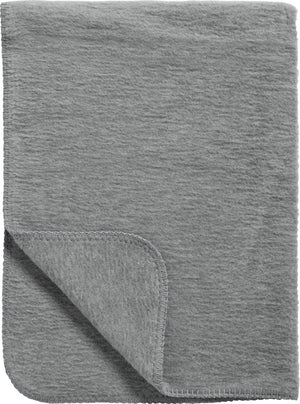 Meyco baby uni wiegdeken - geweven - grey - 75x100cm - 1.0 tog