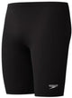 Speedo endurance+ logo jammer heren - strakke zwembroek heren - chloorbestendige zwembroek mannen - kleurvaste sportzwembroek heren - zwart wit - s