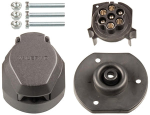 Valeryd steckdose 7-pin socket outlet plastic
