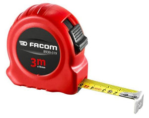 Facom rolmaat 3mtr 19mm dubbelzijdig met abs-behuizing