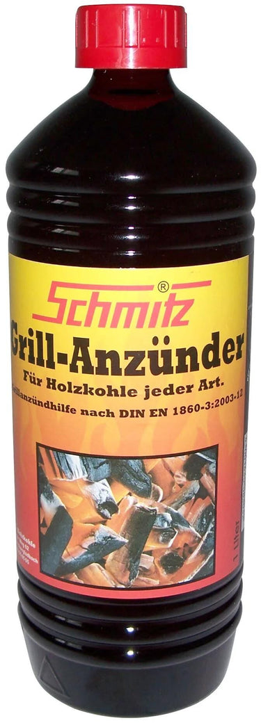 Schmitz grill-aansteker anzünder flüssig grill lighter liquid 1000 ml