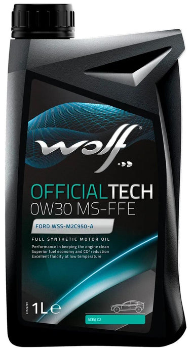 Wolf motorolie officialtech ms-ffe motoroil 0w30 1l off.tech ms-ffe