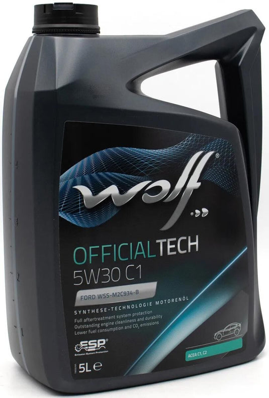 Wolf motoröl officialtech c1 motoroil 5w30 5l off.tech c1