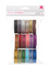 American crafts • glitter ribbon value pack 18 spools